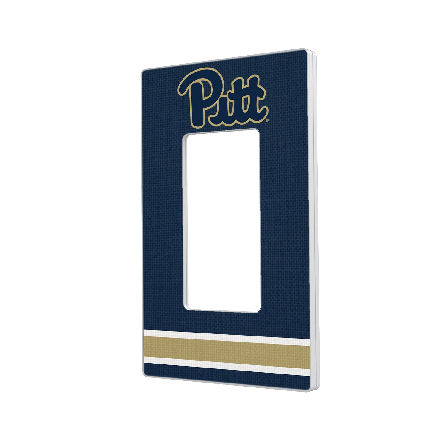 Pitt Panthers Stripe Design Single Rocker Light Switch Plate