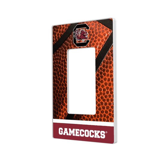 South Carolina Gamecocks Basketball Design Single Rocker Light Switch Plate