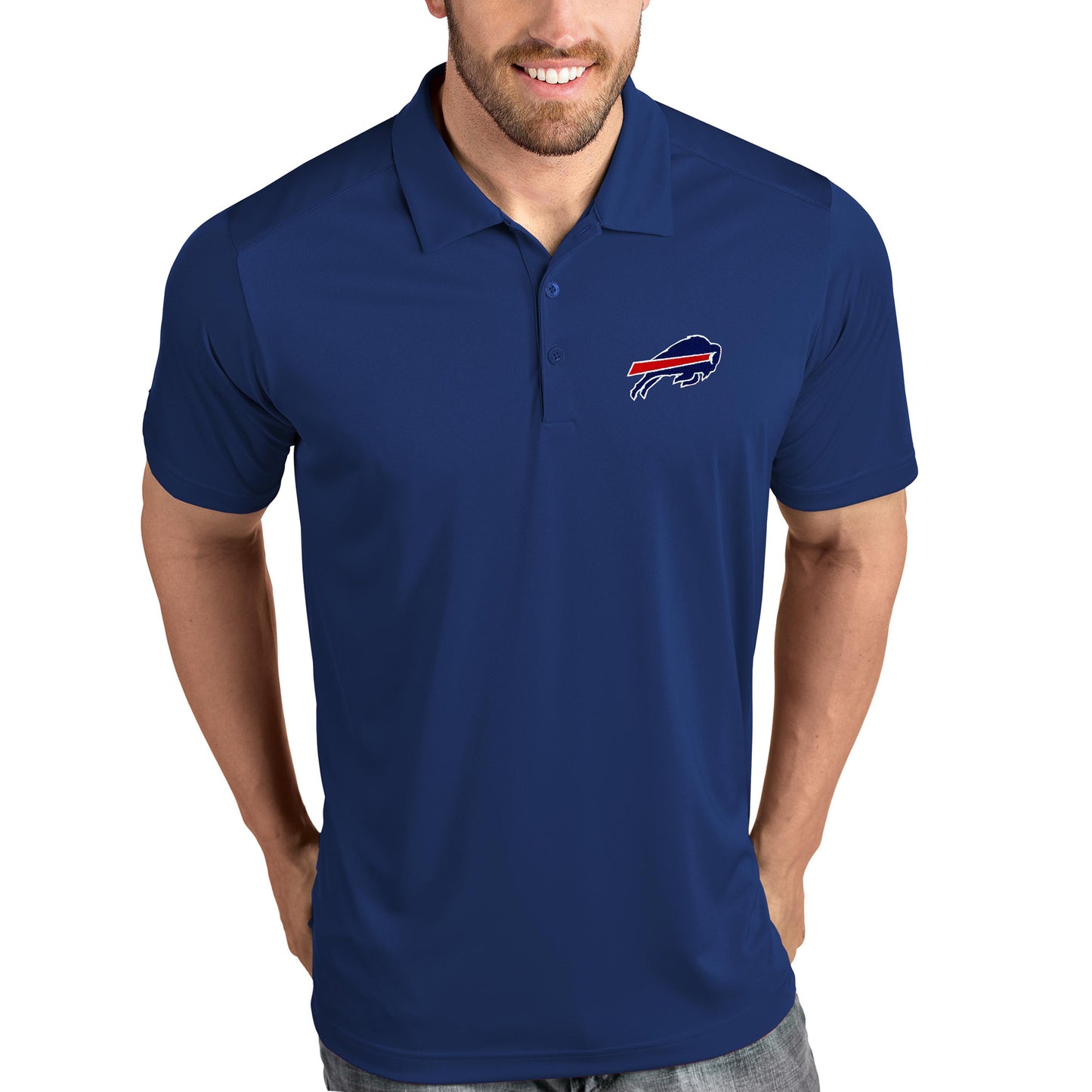 Buffalo Bills Antigua Tribute Polo - Royal