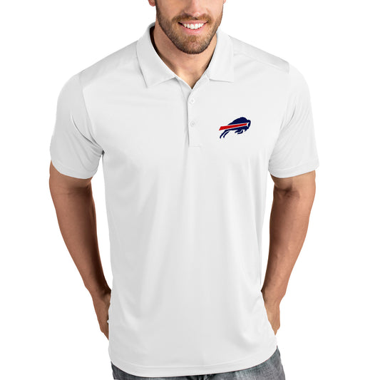 Buffalo Bills Antigua Tribute Polo - White