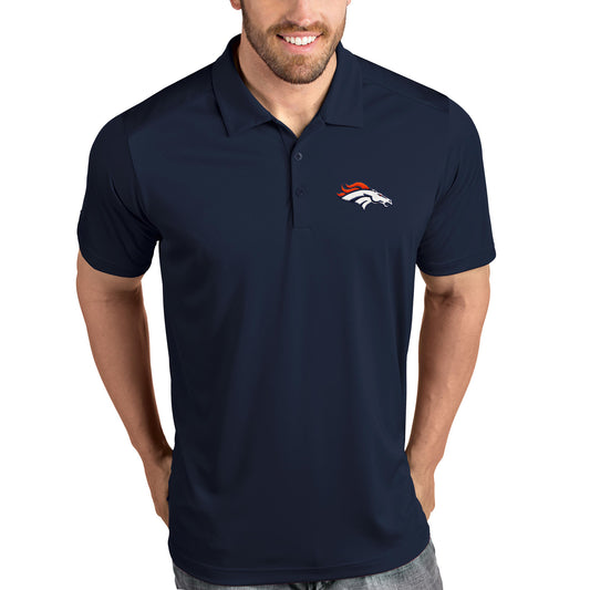 Denver Broncos Antigua Tribute Polo - Navy