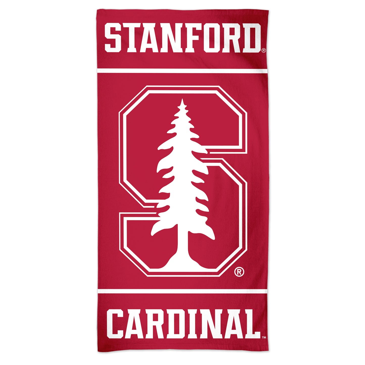 WinCraft Stanford Cardinal 30" x 60" Spectra Beach Towel