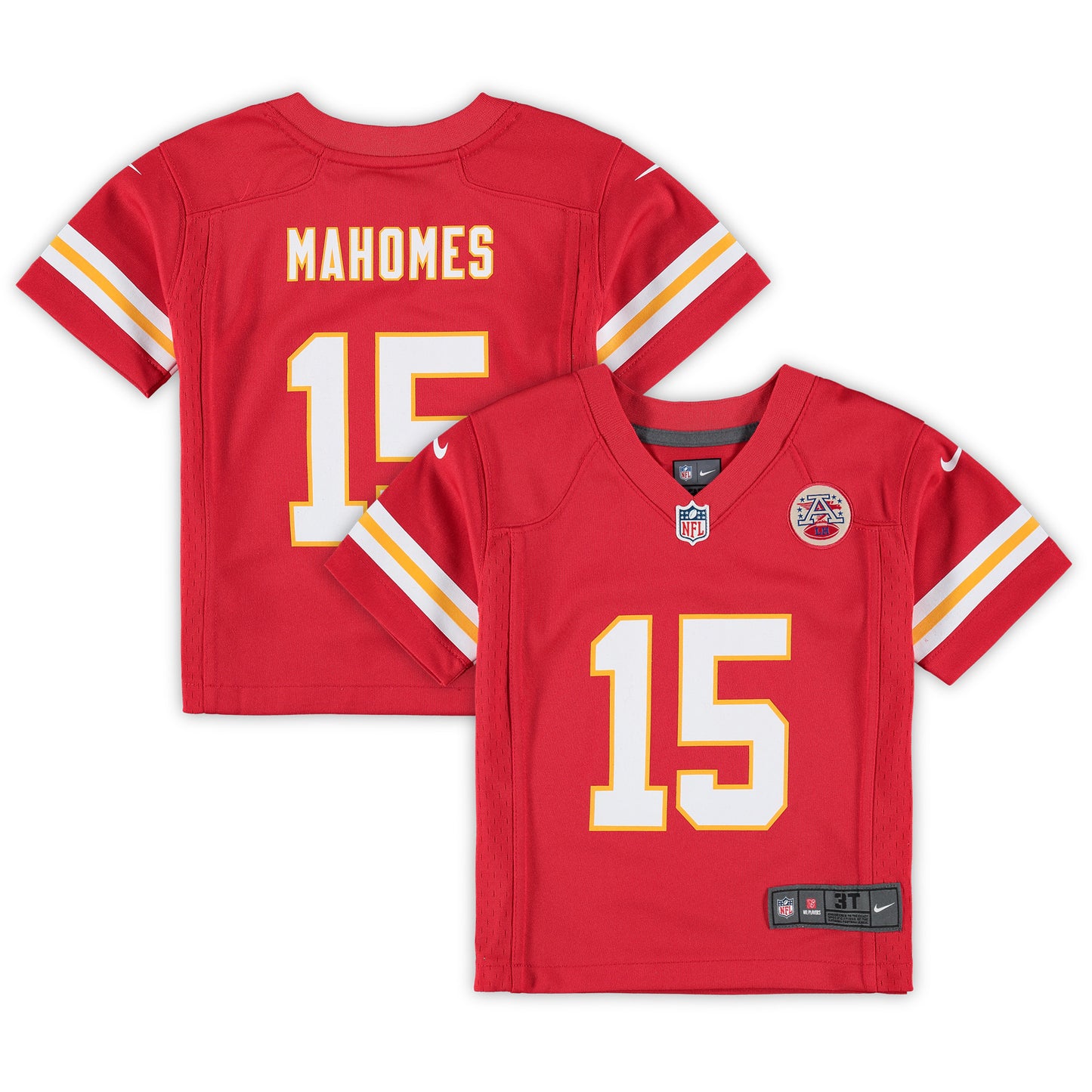 Toddler Nike Patrick Mahomes Red Kansas City Chiefs Game Jersey