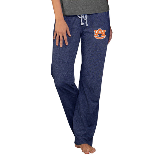 Women's Concepts Sport  Navy Auburn Tigers Quest Knit Lightweight Pants