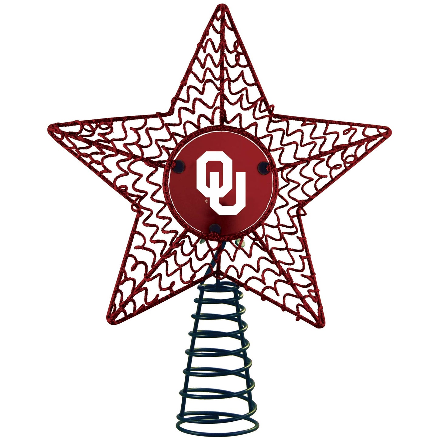 Oklahoma Sooners Star Tree Topper