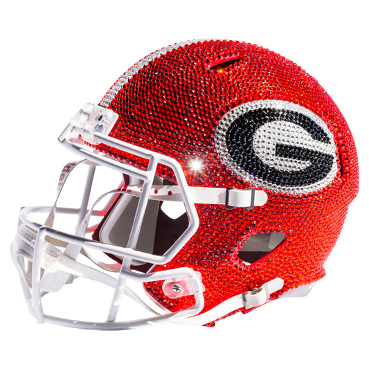 Georgia Bulldogs Swarovski Crystal Large Football Helmet