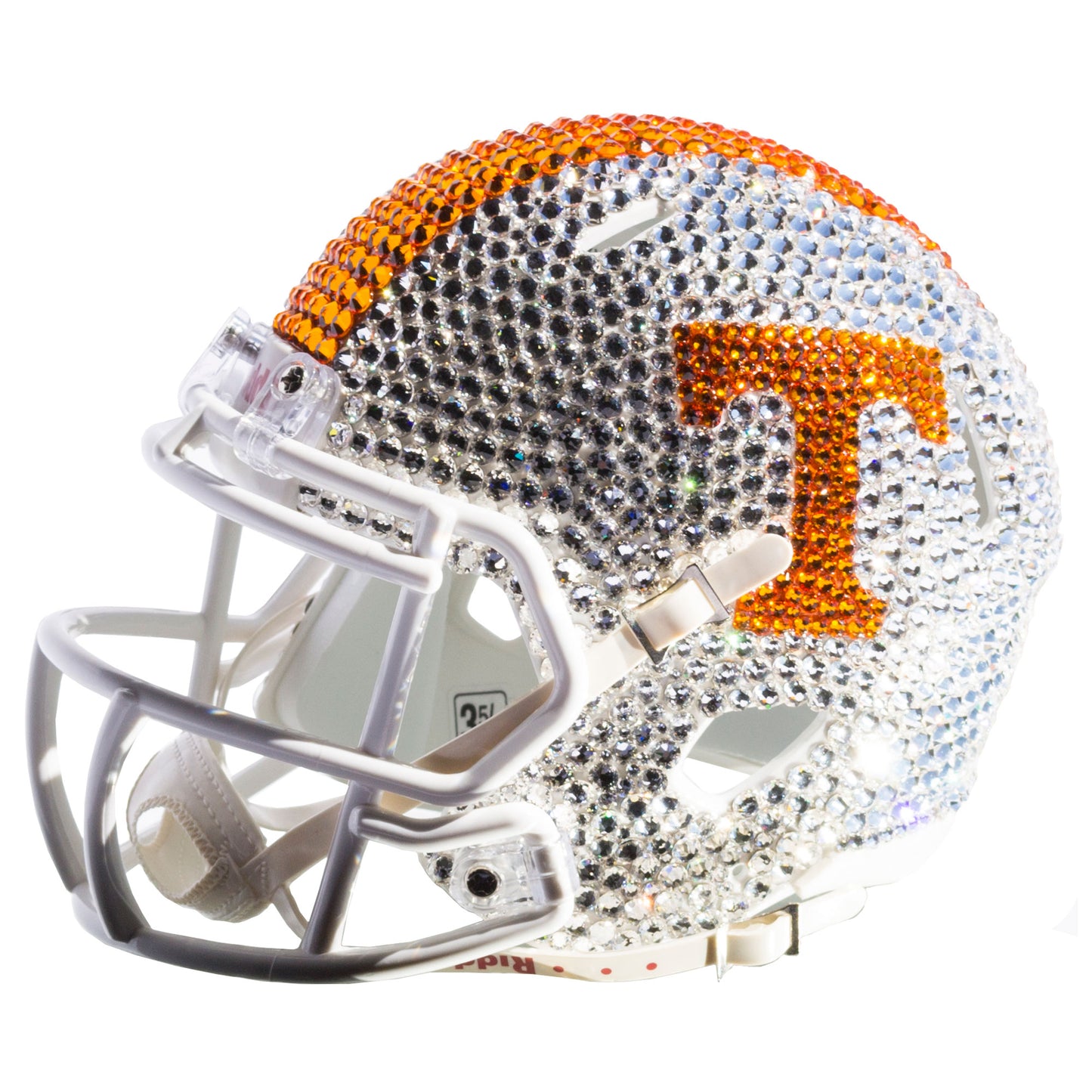 Tennessee Volunteers Swarovski Crystal Mini Football Helmet