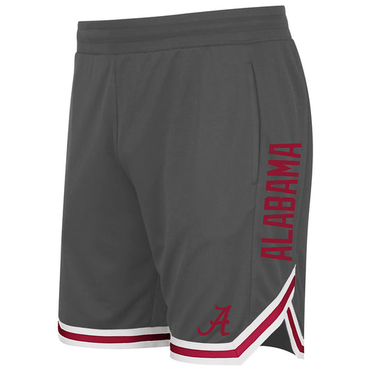 Men's Colosseum Charcoal Alabama Crimson Tide Continuity Shorts