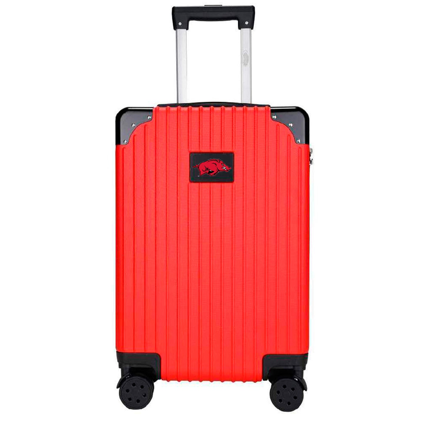 MOJO Red Arkansas Razorbacks Premium 21'' Carry-On Hardcase Luggage