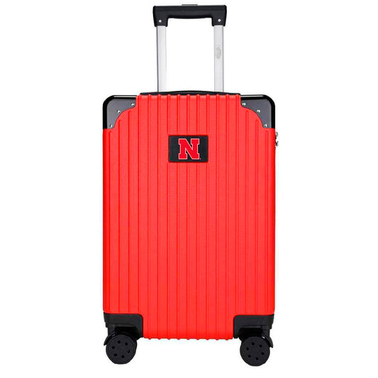 MOJO Red Nebraska Huskers Premium 21'' Carry-On Hardcase Luggage