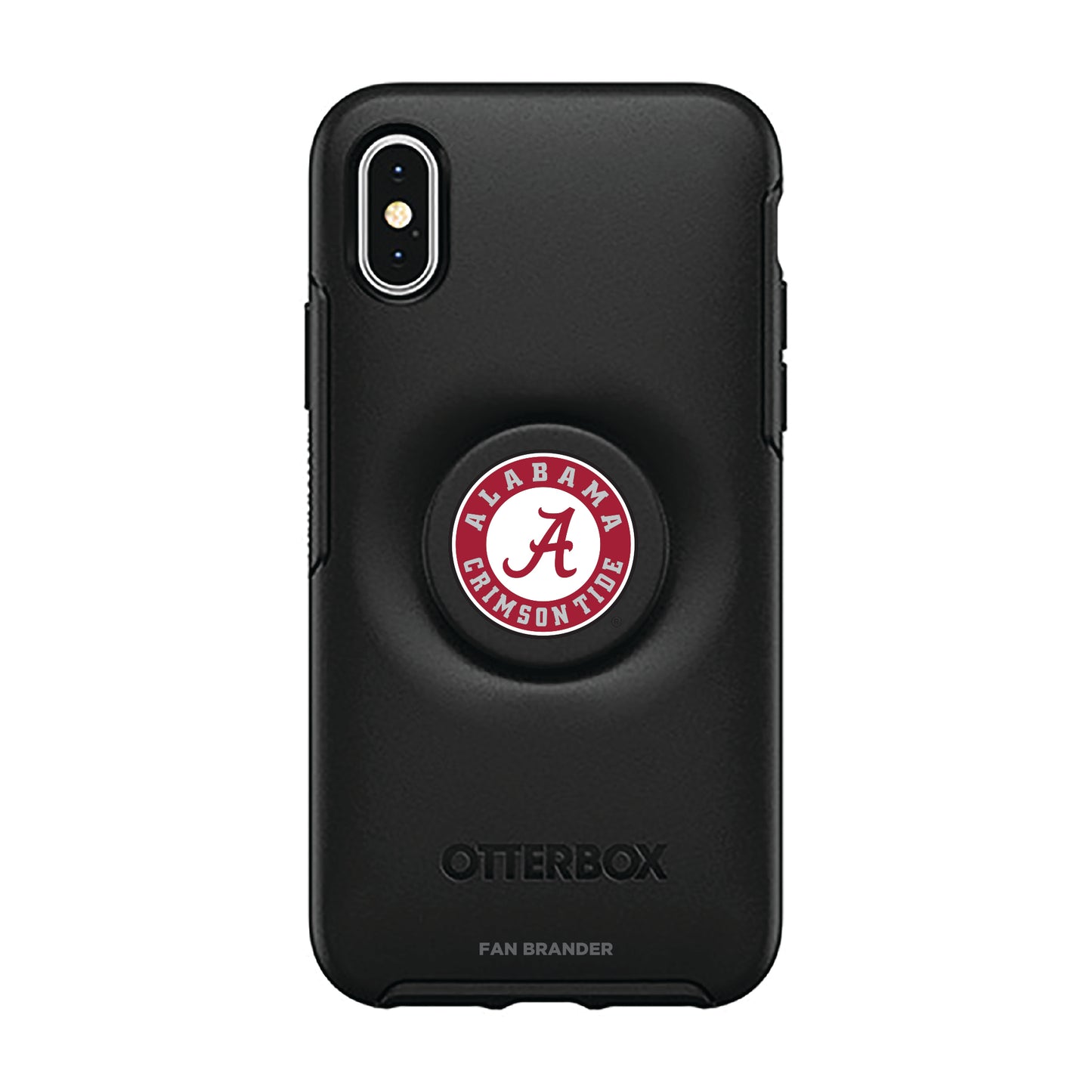 OtterBox Alabama Crimson Tide Otter + Pop Symmetry Series iPhone Case with Integrated PopSockets PopGrip