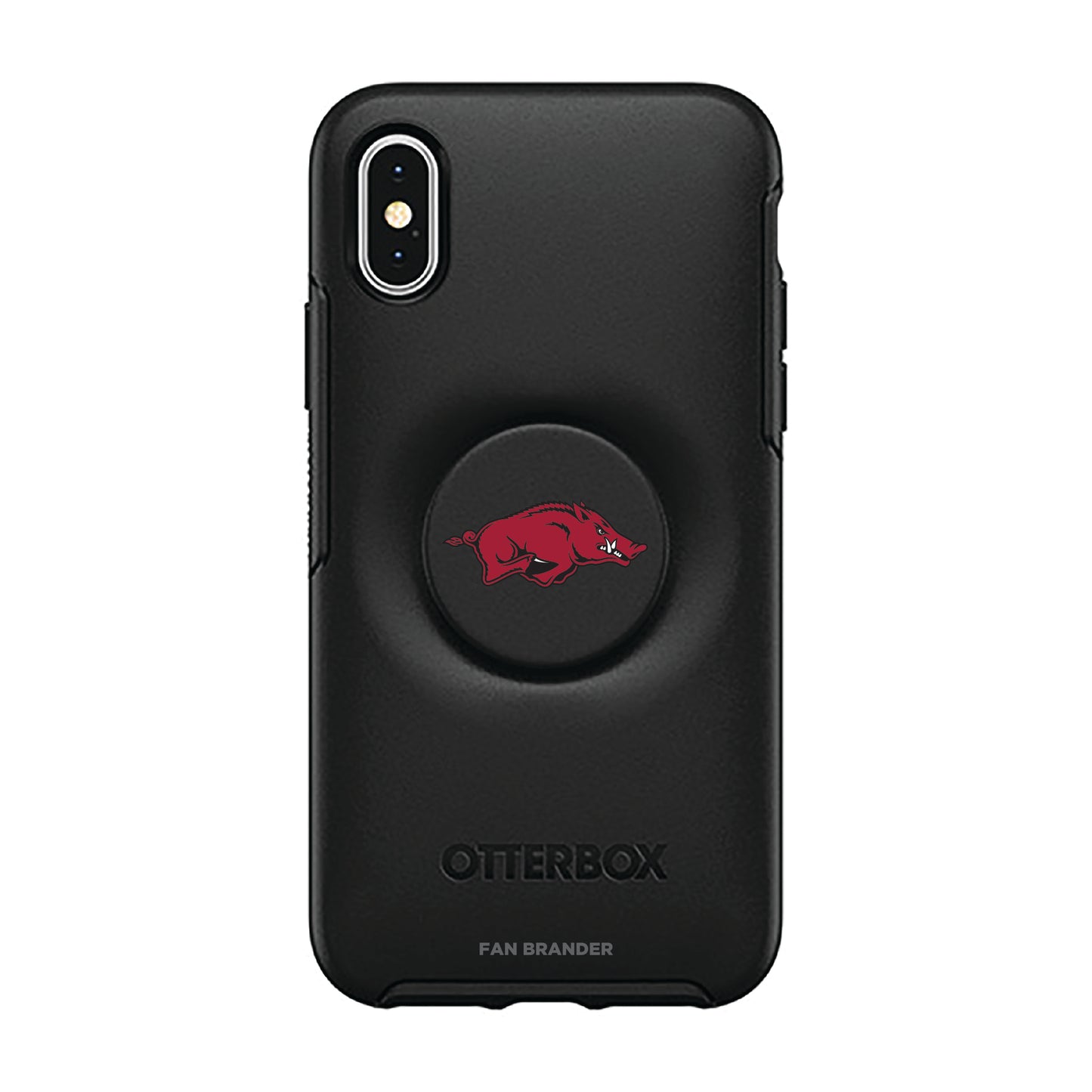 OtterBox Arkansas Razorbacks Otter + Pop Symmetry Series iPhone Case with Integrated PopSockets PopGrip