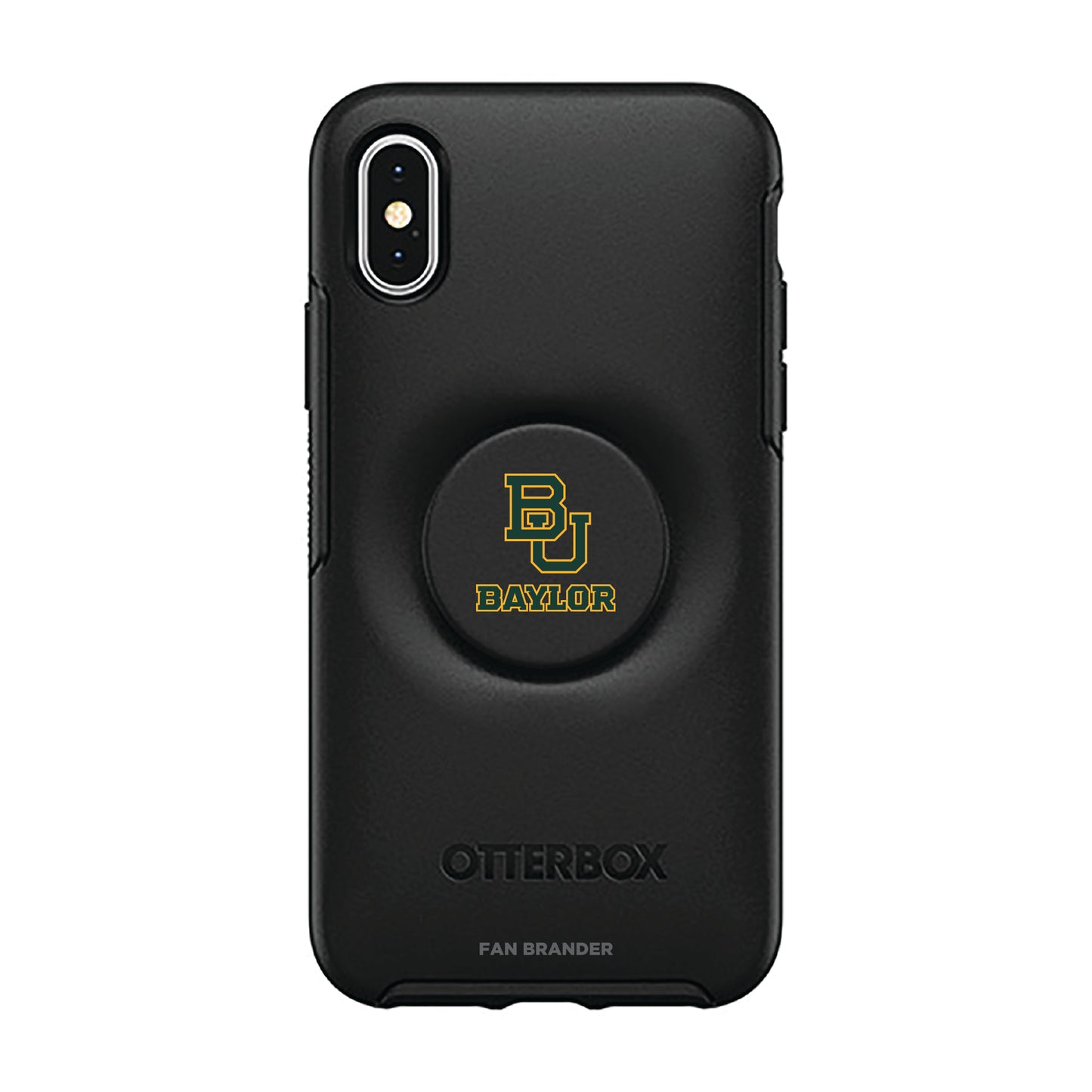 OtterBox Baylor Bears Otter + Pop Symmetry Series iPhone Case with Integrated PopSockets PopGrip