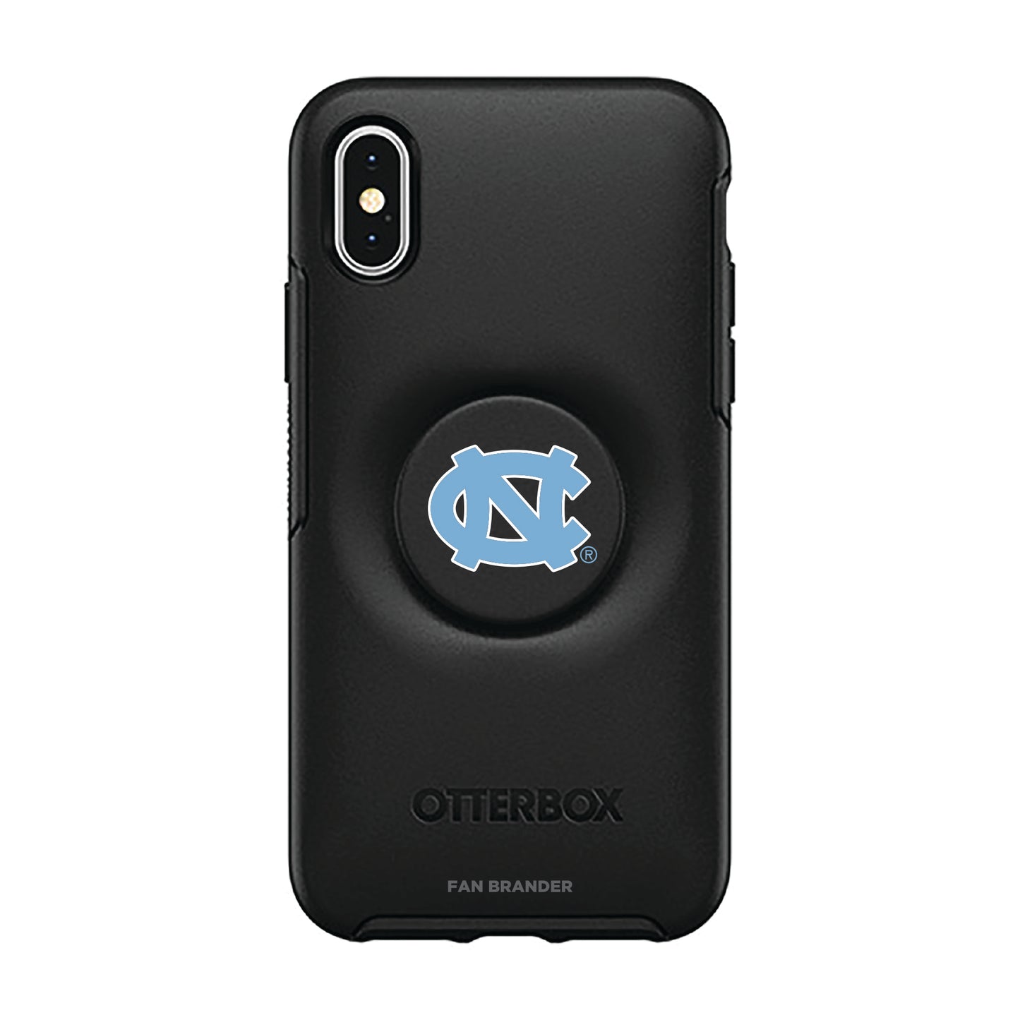 OtterBox North Carolina Tar Heels Otter + Pop Symmetry Series iPhone Case with Integrated PopSockets PopGrip