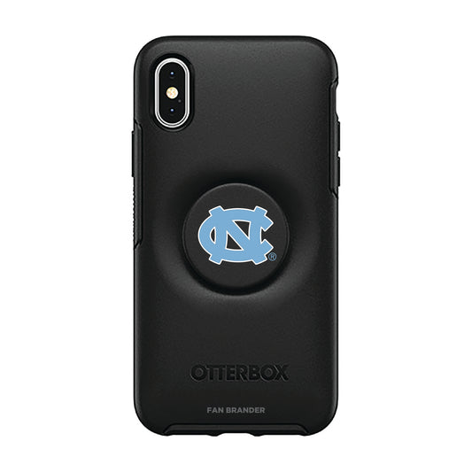 OtterBox North Carolina Tar Heels Otter + Pop Symmetry Series iPhone Case with Integrated PopSockets PopGrip