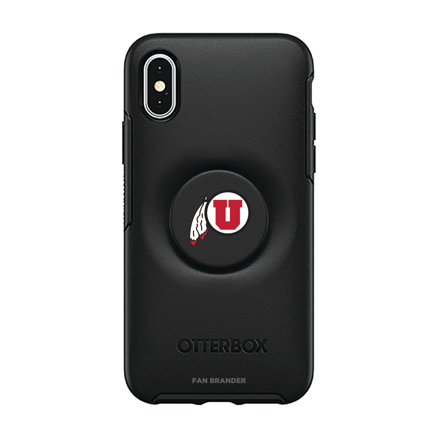 OtterBox Utah Utes Otter + Pop Symmetry Series iPhone Case with Integrated PopSockets PopGrip