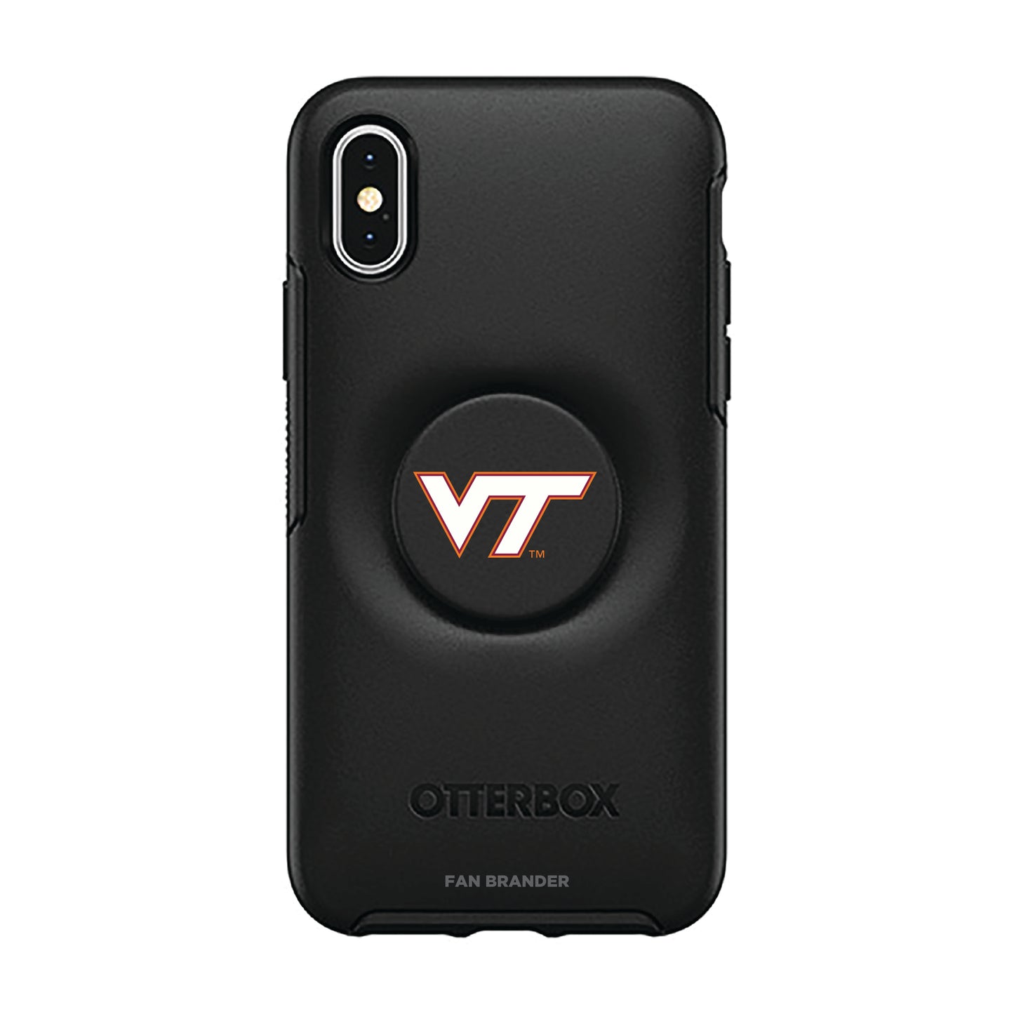 OtterBox Virginia Tech Hokies Otter + Pop Symmetry Series iPhone Case with Integrated PopSockets PopGrip