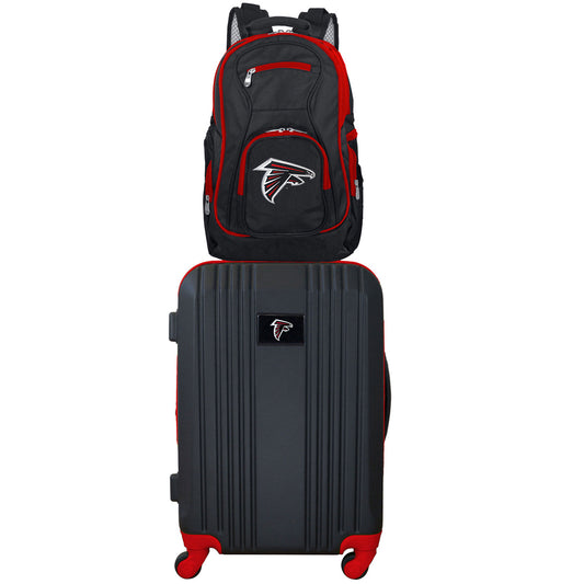 MOJO Red Atlanta Falcons 2-Piece Backpack & Carry-On Luggage Set
