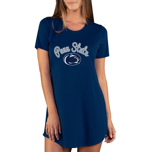 Women's Concepts Sport Navy Penn State Nittany Lions Marathon Nightshirt