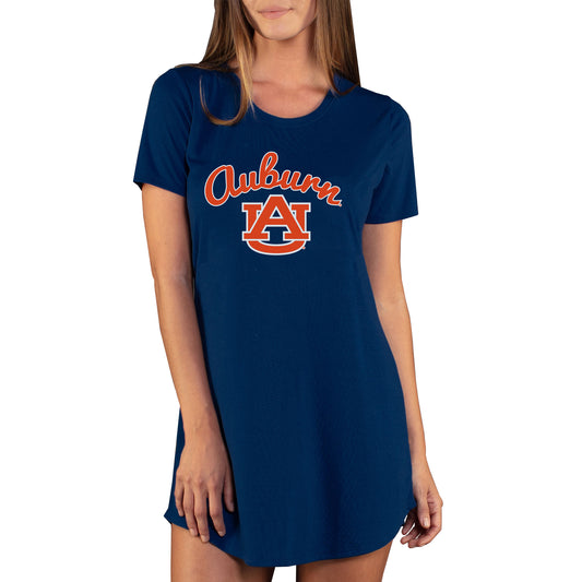 Women's Concepts Sport Navy Auburn Tigers Marathon Nightshirt