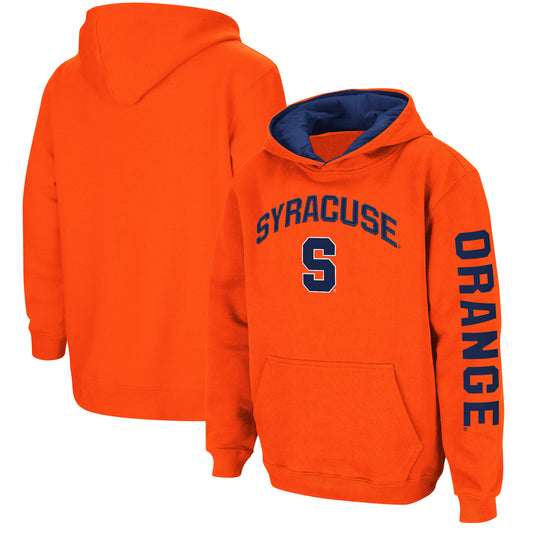 Youth Colosseum Orange Syracuse Orange 2-Hit Team Pullover Hoodie