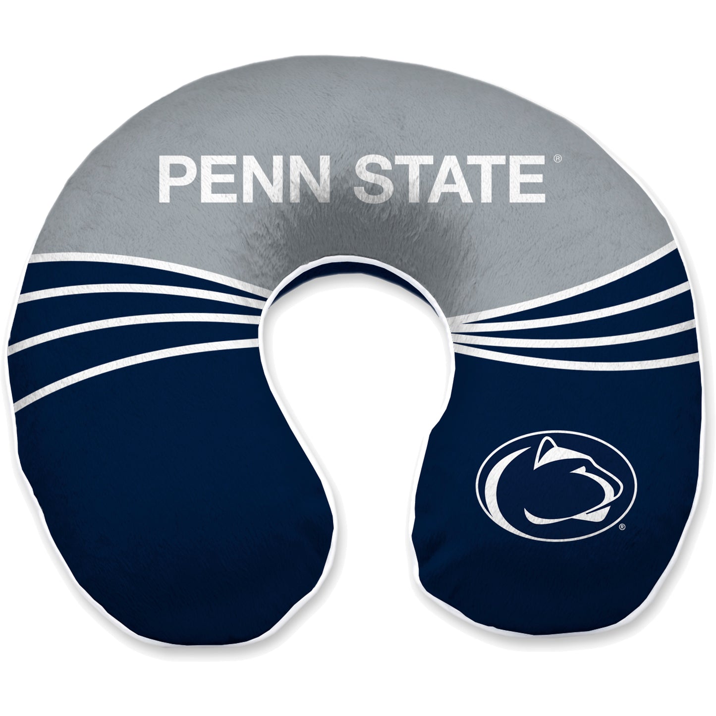 Penn State Nittany Lions 12'' x 13'' Wave Memory Foam Travel Pillow