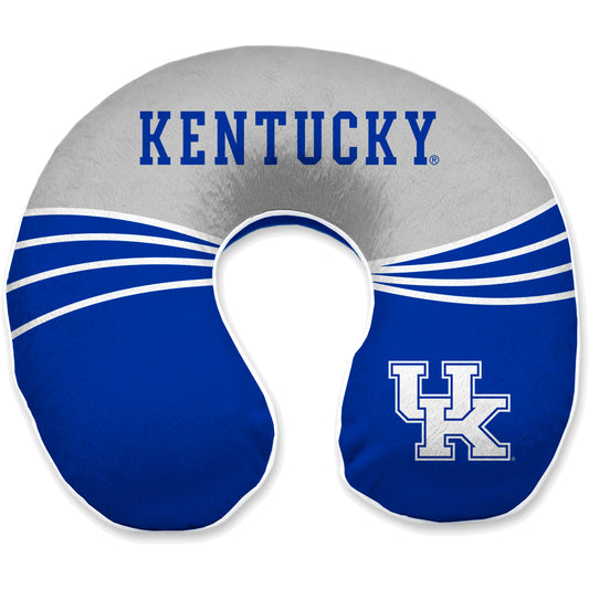 Kentucky Wildcats 12'' x 13'' Wave Memory Foam Travel Pillow