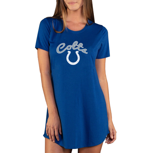 Women's Concepts Sport Royal Indianapolis Colts Marathon Knit Nightshirt