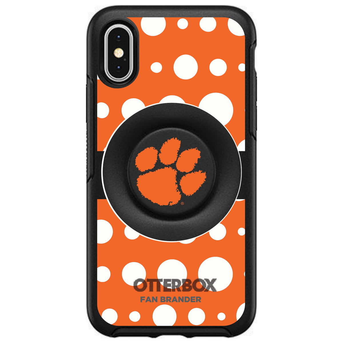 OtterBox Clemson Tigers Otter+Pop PopSocket Symmetry iPhone Case