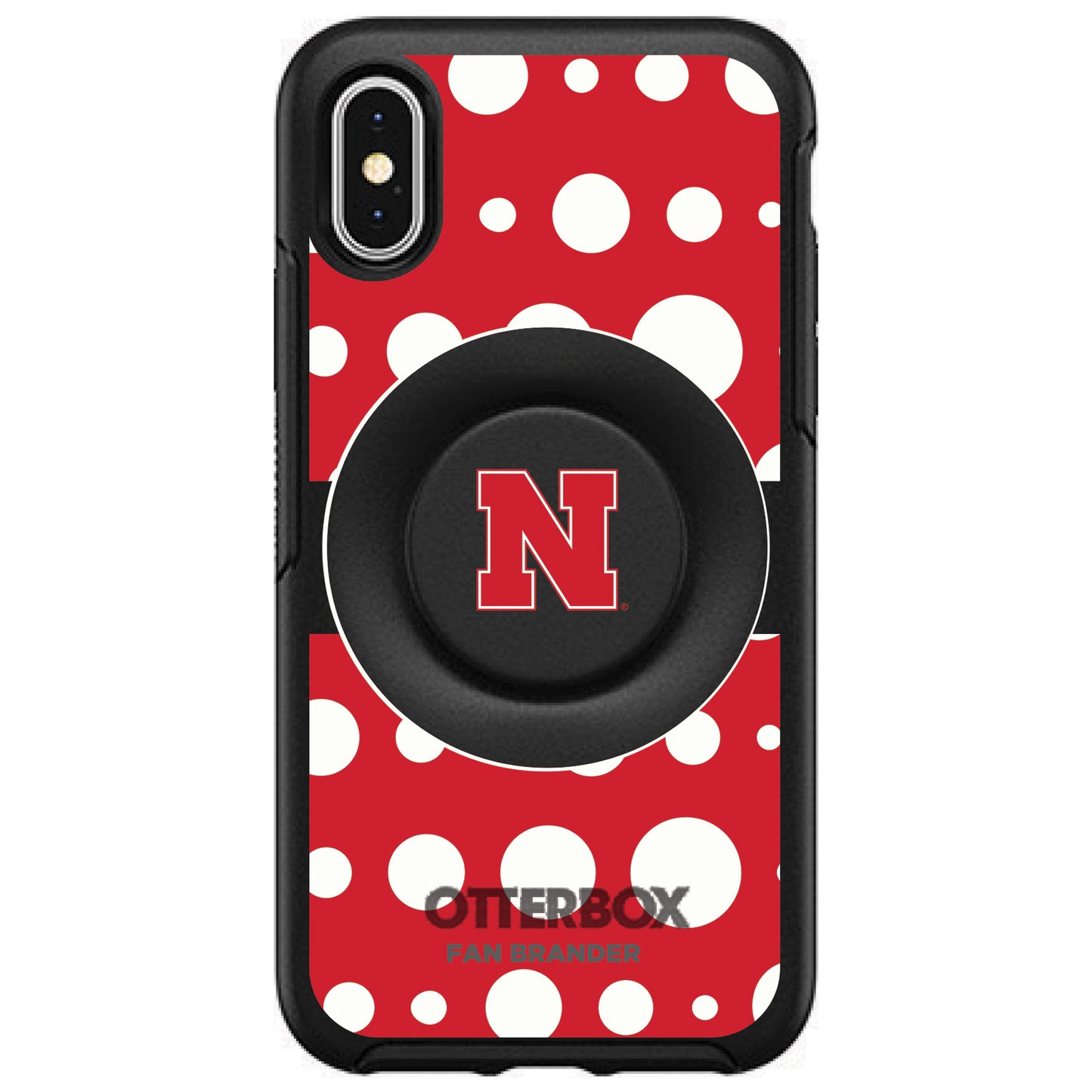 OtterBox Nebraska Huskers Otter+Pop PopSocket Symmetry iPhone Case