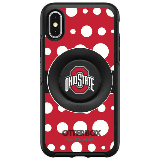 OtterBox Ohio State Buckeyes Otter+Pop PopSocket Symmetry iPhone Case