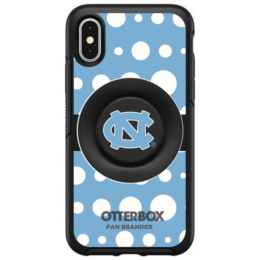 OtterBox North Carolina Tar Heels Otter+Pop PopSocket Symmetry iPhone Case