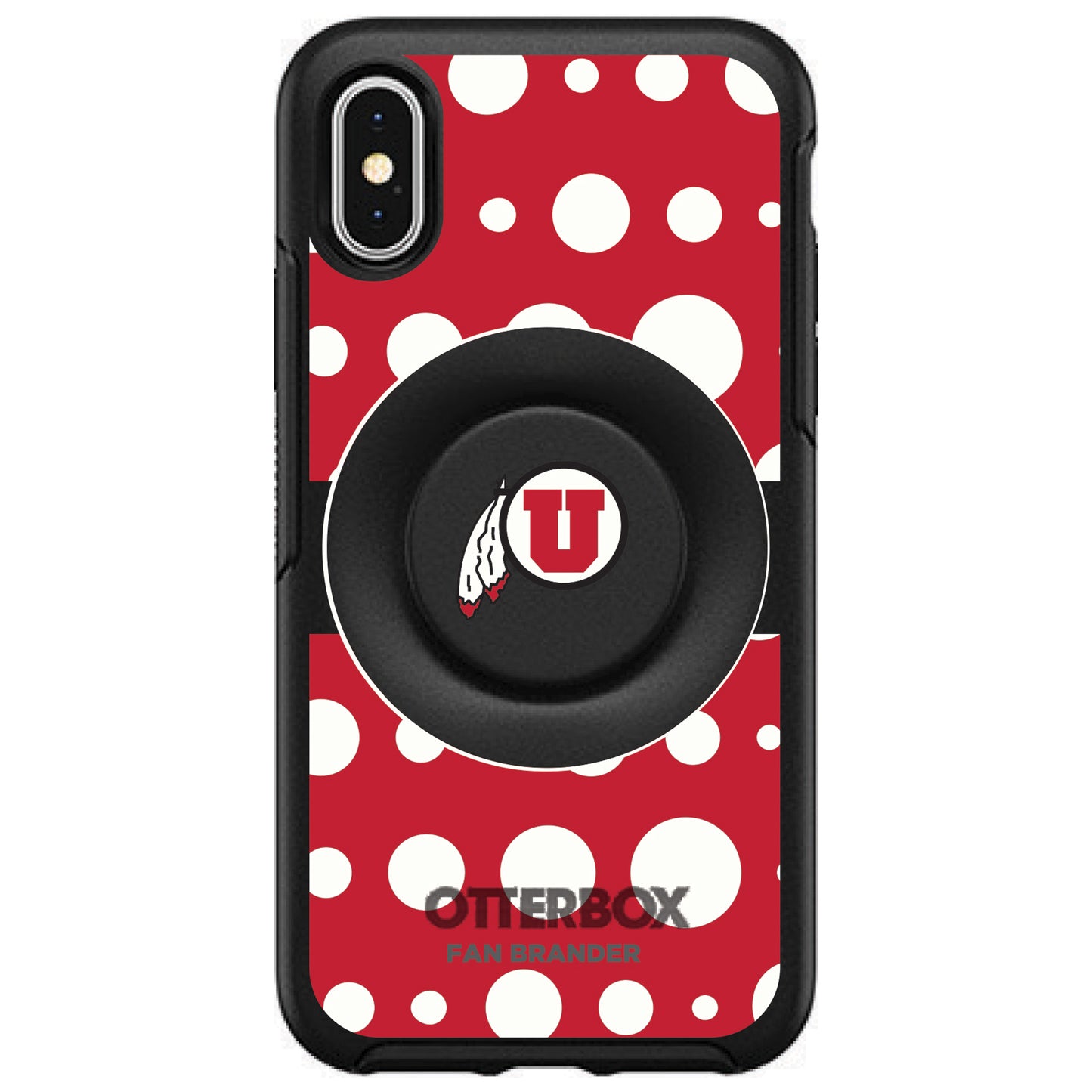 OtterBox Utah Utes Otter+Pop PopSocket Symmetry iPhone Case