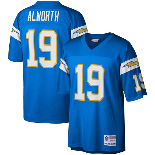 Men's Mitchell & Ness Lance Alworth Powder Blue Los Angeles Chargers Legacy Replica Jersey