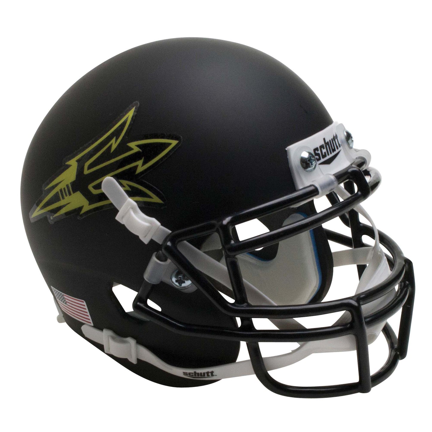 Arizona State Sun Devils Schutt Black Matte Mini Football Helmet