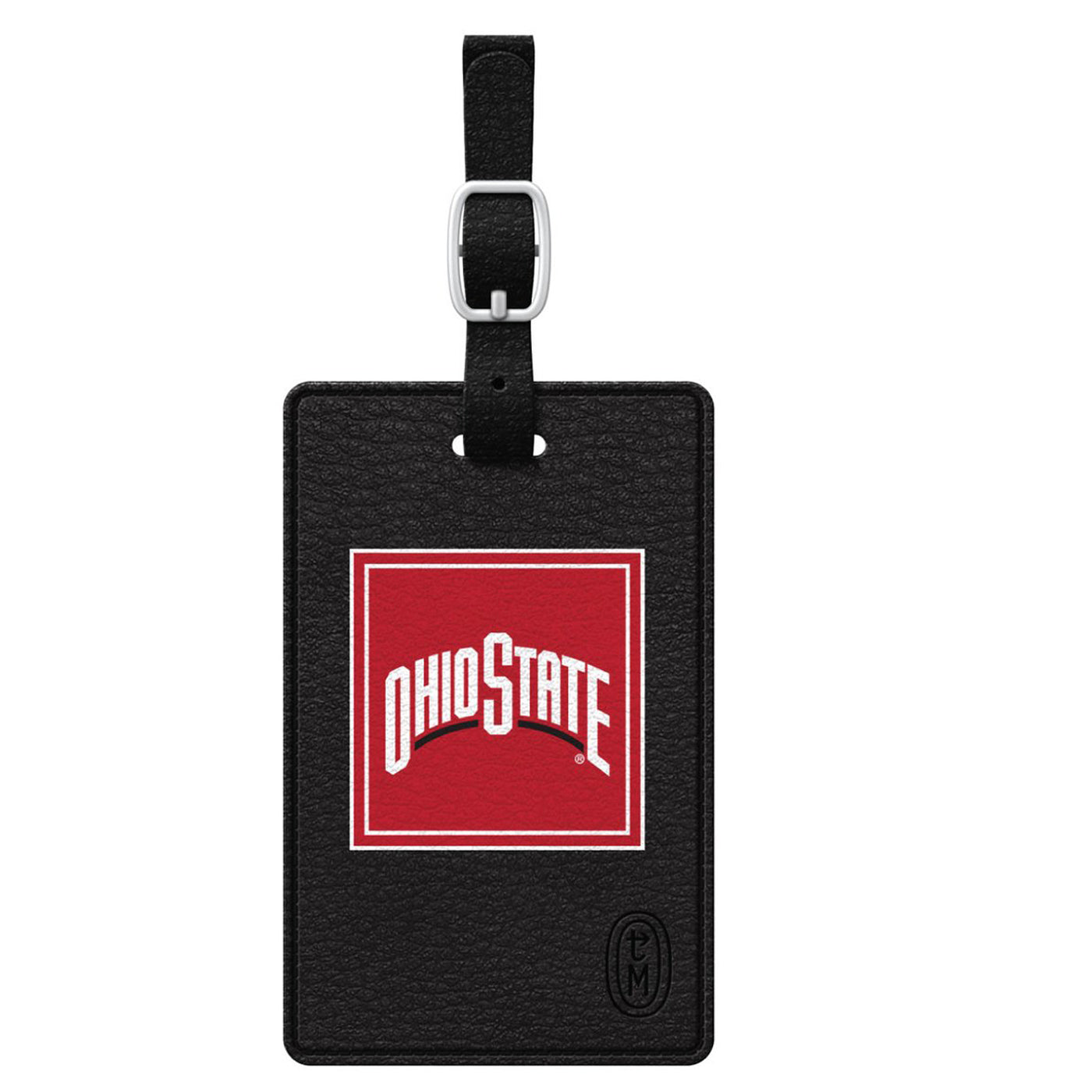 Black Ohio State Buckeyes V2 Black Bag Tag