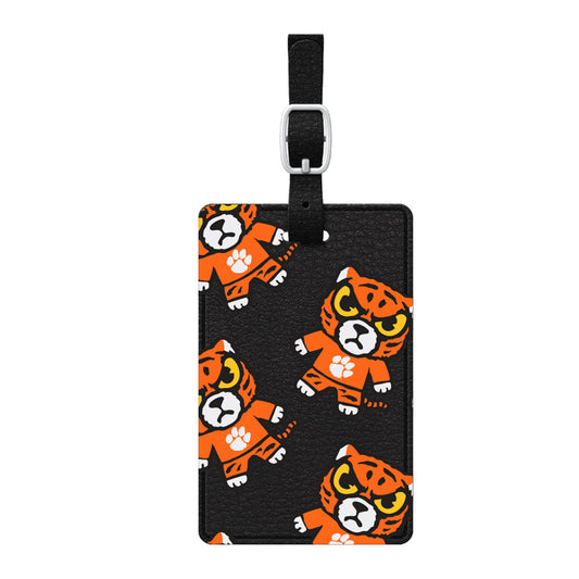 Black Clemson Tigers Mascot Tokyodachi Bag Tag