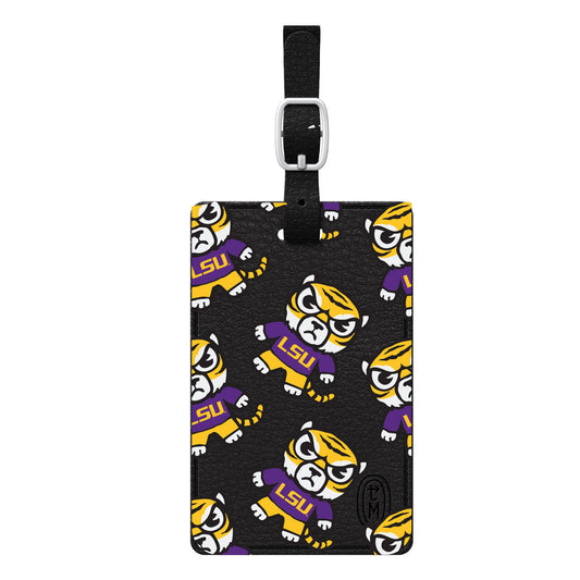 Black LSU Tigers Mascot Tokyodachi Bag Tag