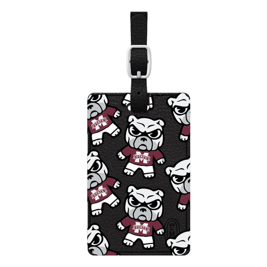 Black Mississippi State Bulldogs Mascot Tokyodachi Bag Tag