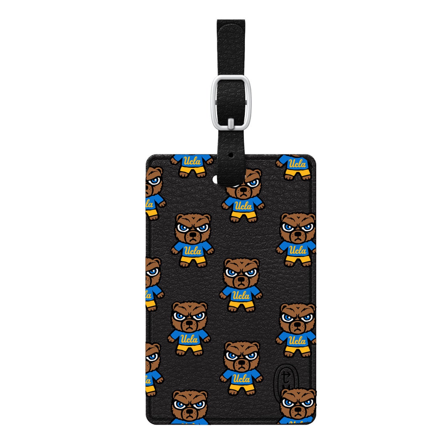 Black UCLA Bruins Mascot Tokyodachi Luggage Tag