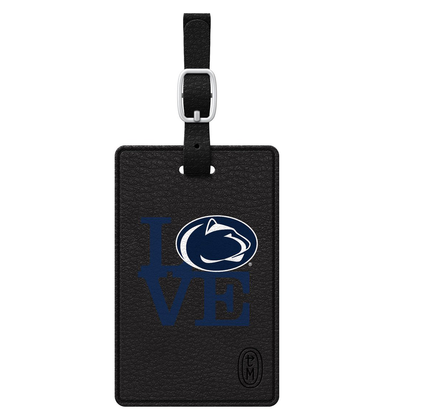 Black Penn State Nittany Lions Love Bag Tag