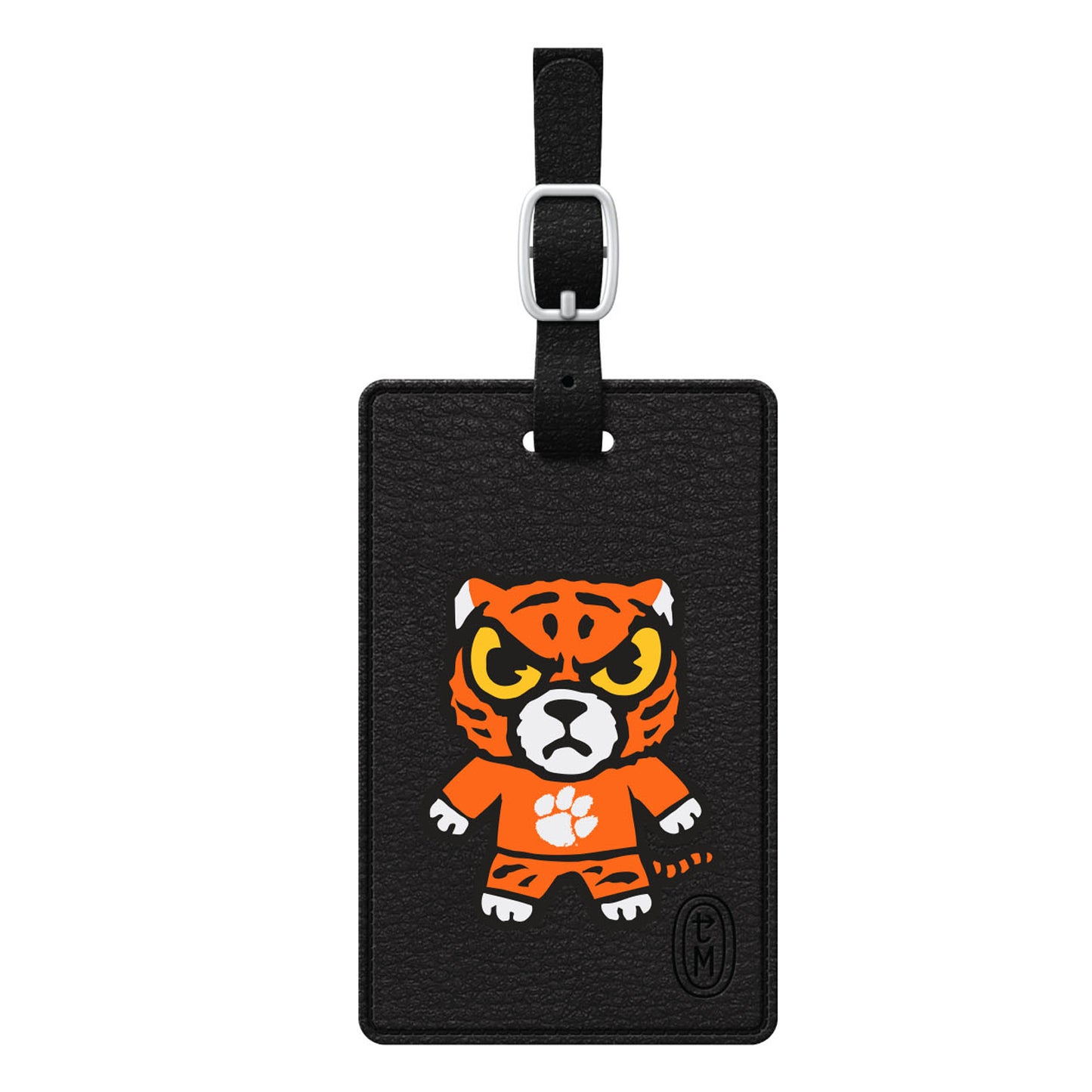 Black Clemson Tigers Classic Tokyodachi Bag Tag