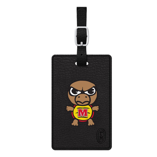 Black Maryland Terrapins Classic Tokyodachi Bag Tag