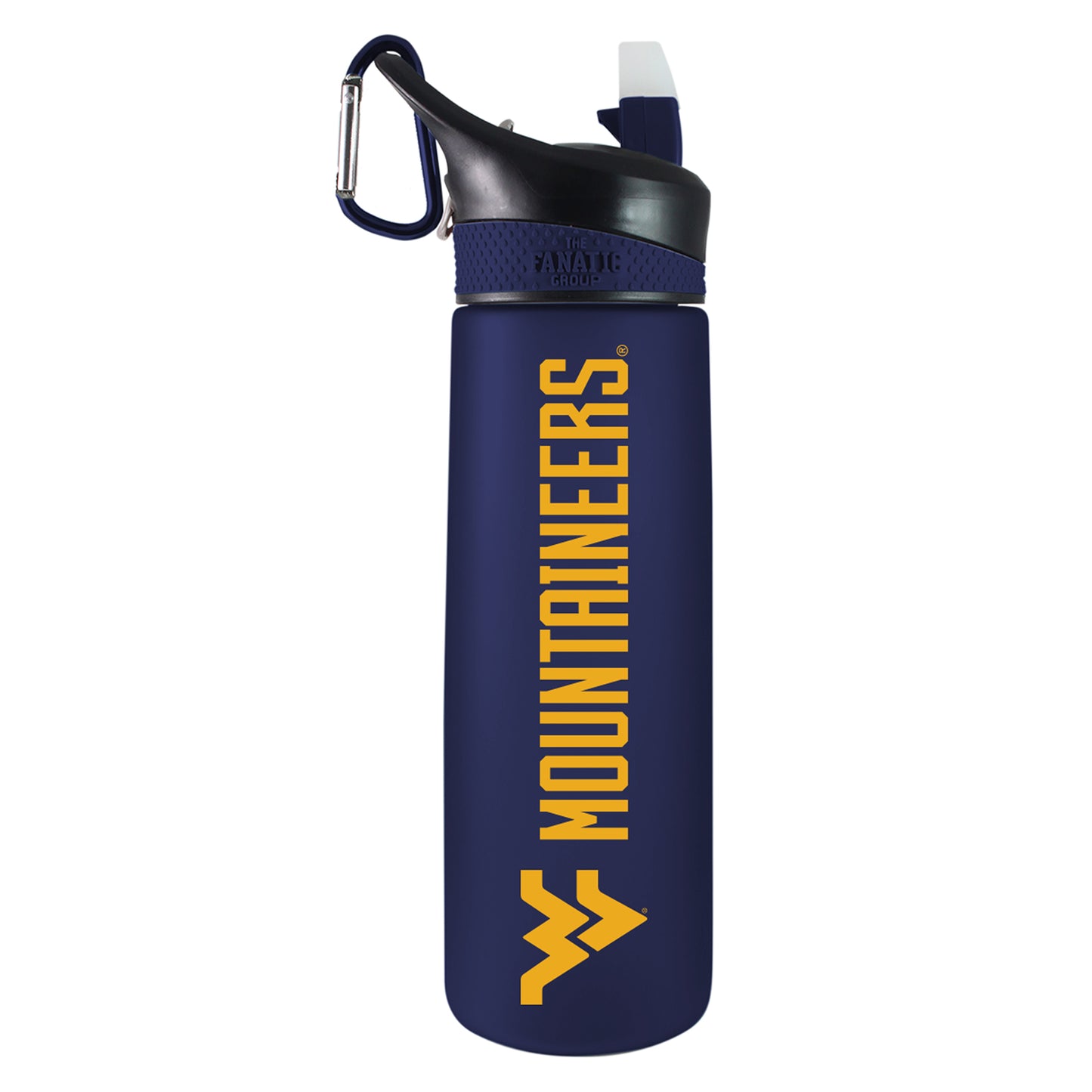 Navy West Virginia Mountaineers 24oz. Tritan Plastic Sport Bottle