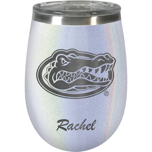 Florida Gators 12oz. Personalized Opal Wine Tumbler