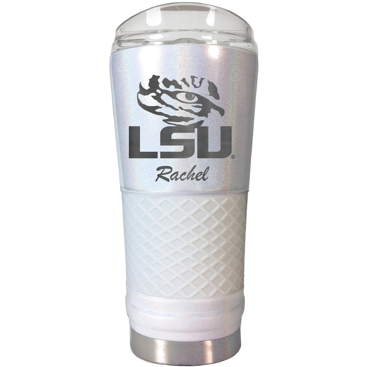 LSU Tigers 24oz. Personalized Opal Draft Tumbler