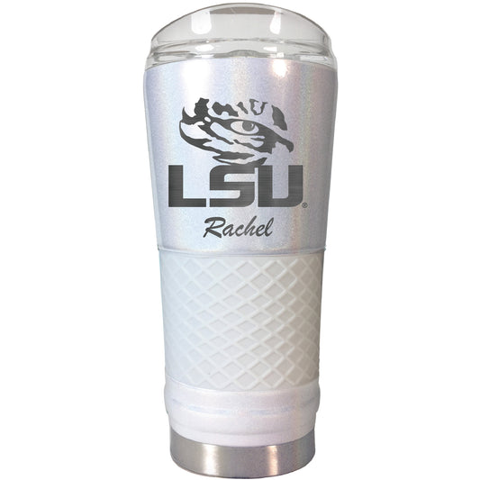 LSU Tigers 24oz. Personalized Opal Draft Tumbler