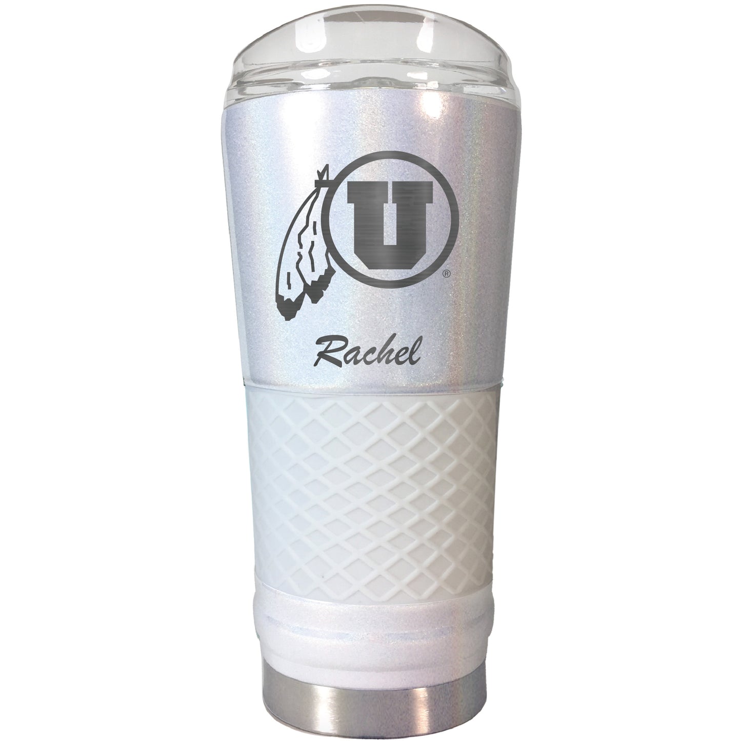 Utah Utes 24oz. Personalized Opal Draft Tumbler