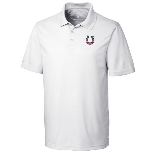 Men's Cutter & Buck White Indianapolis Colts Americana Fairwood Polo