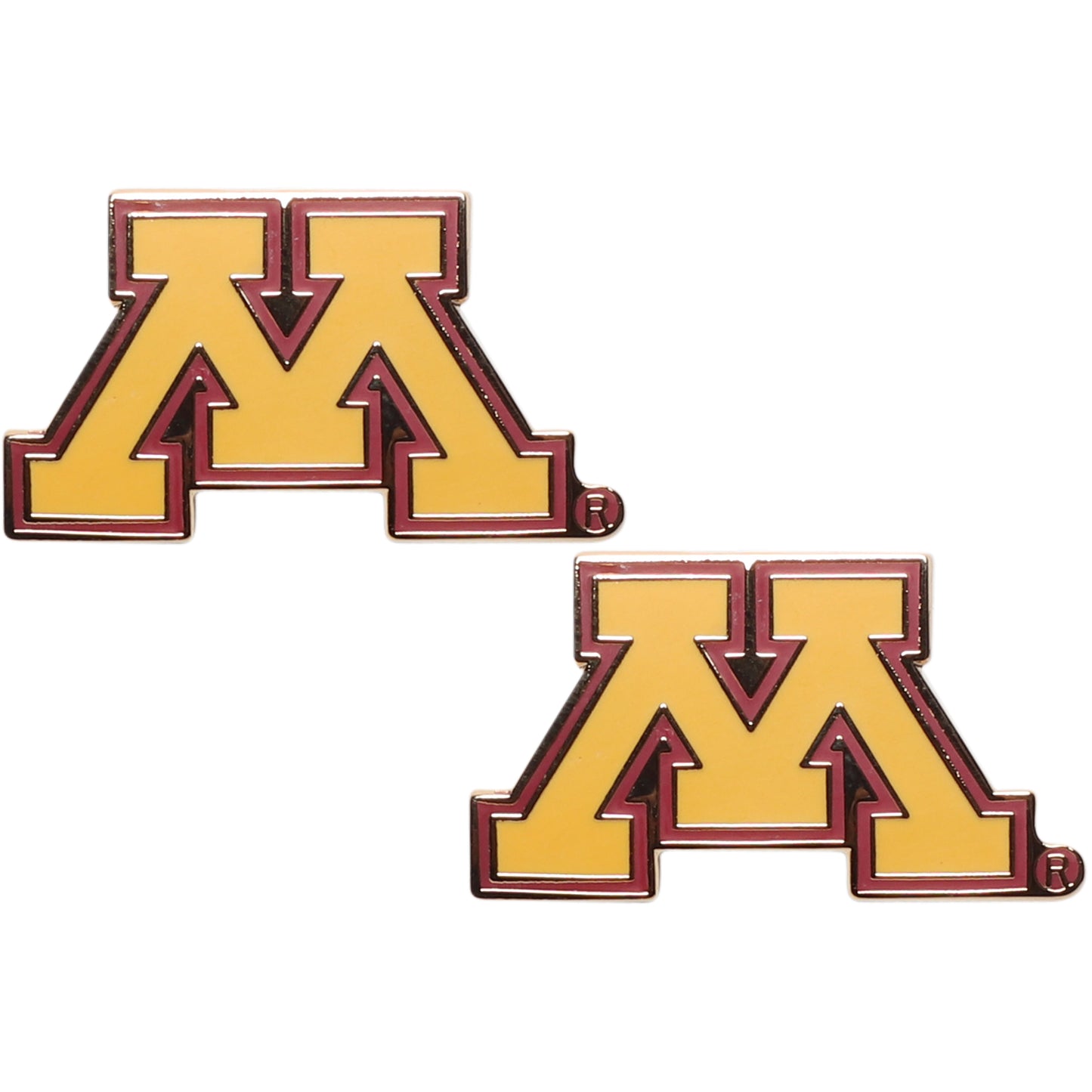 WinCraft Minnesota Golden Gophers Team Post Earrings